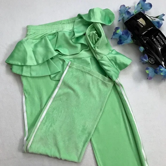 ❌SOLD❌ Adidas NWT Skirted J Koo Track Pant for Women L - Picture 3 of 11